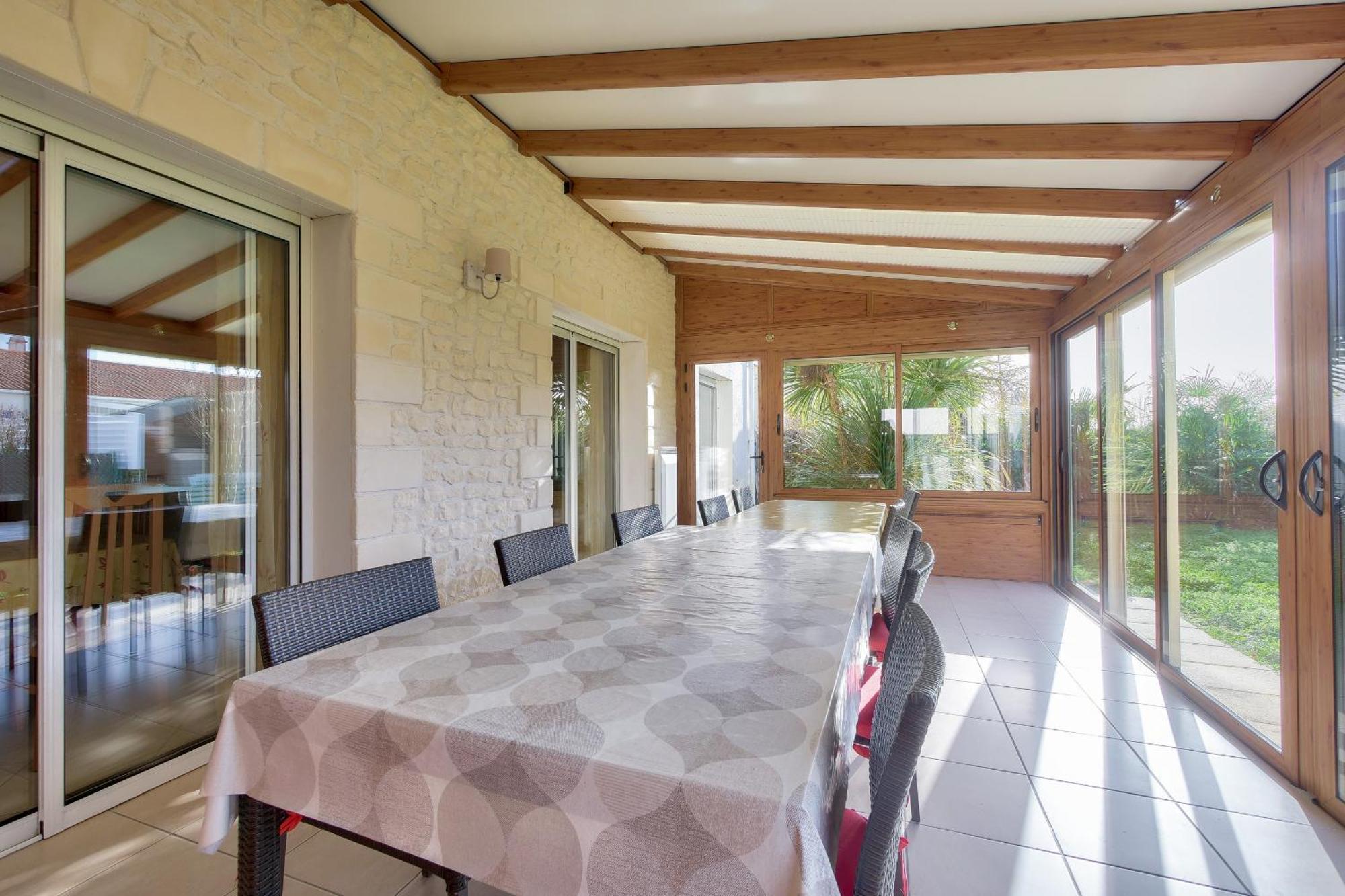 Maison Pour 8 - 5Min De La Plage - Jardin & Veranda Longeville-sur-Mer Dış mekan fotoğraf