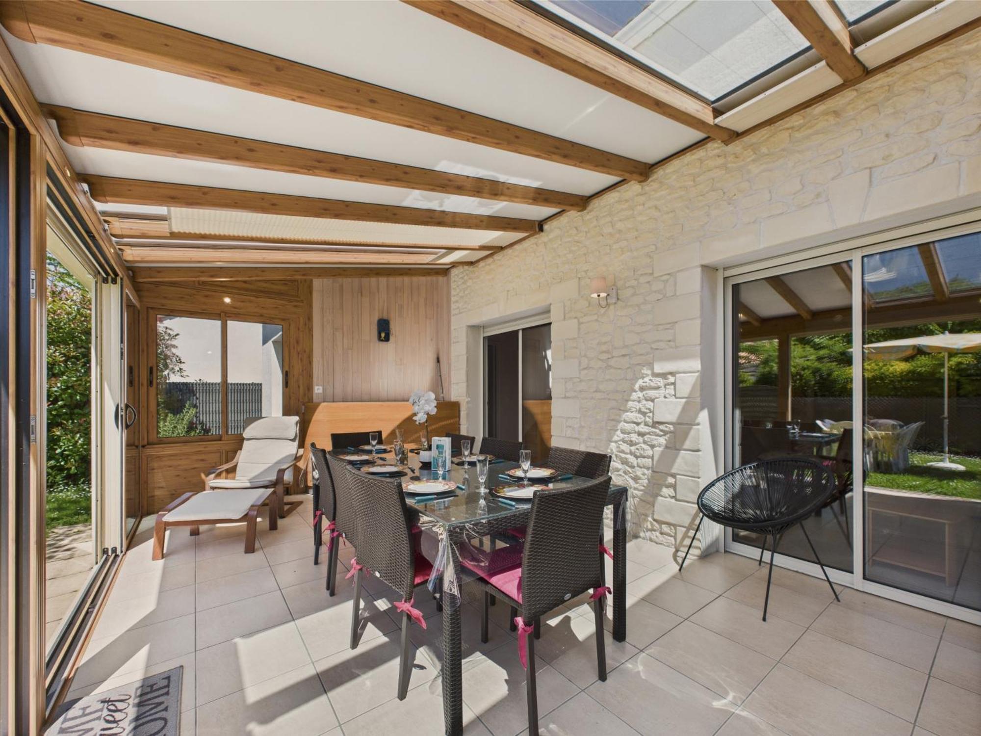 Maison Pour 8 - 5Min De La Plage - Jardin & Veranda Longeville-sur-Mer Dış mekan fotoğraf