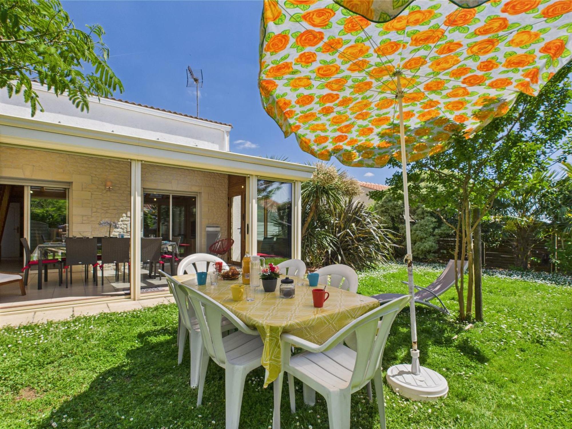 Maison Pour 8 - 5Min De La Plage - Jardin & Veranda Longeville-sur-Mer Dış mekan fotoğraf